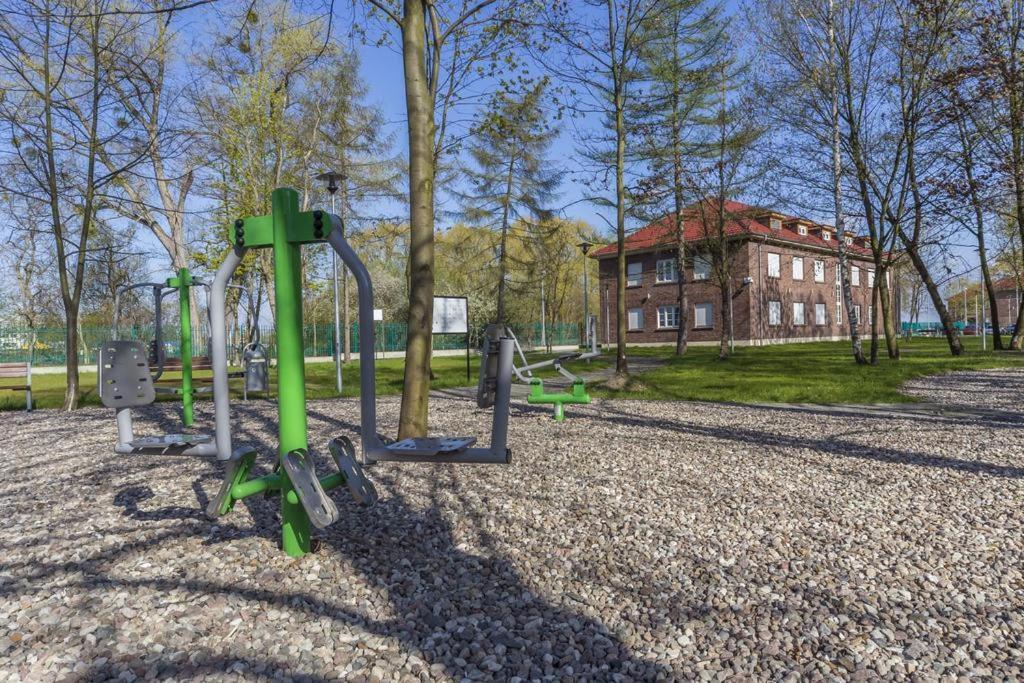 Centrum Zeglarskie Domki Kempingowe Szczecin Dış mekan fotoğraf
